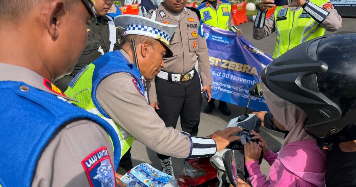 Selama sepekan Ops Zebra Jaya 2025 segini pelangarannya ?