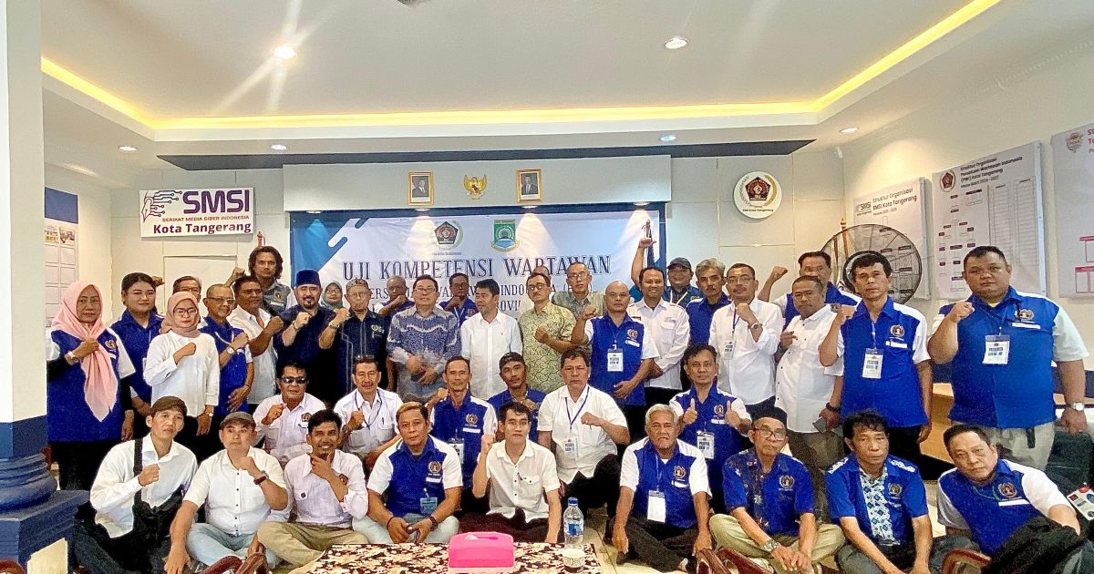 PWI Kota Tangerang Gelar UKW, Dorong Profesionalisme dan Standarisasi Wartawan