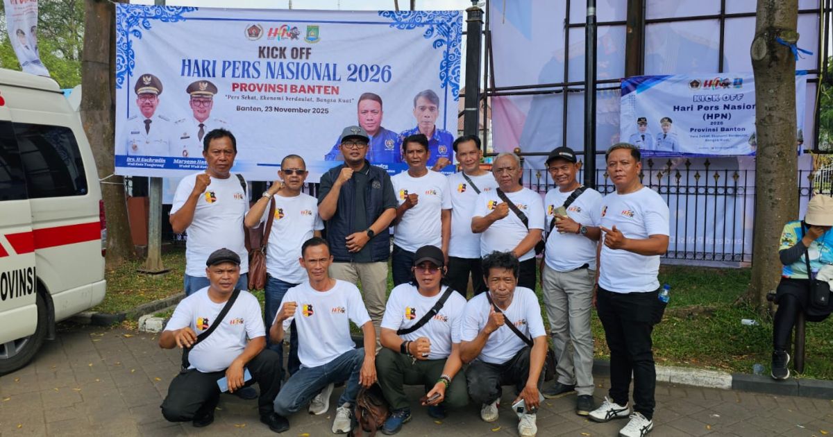 Kick Off HPN 2026 Resmi Dimulai di Banten,Dihadiri Kapolri