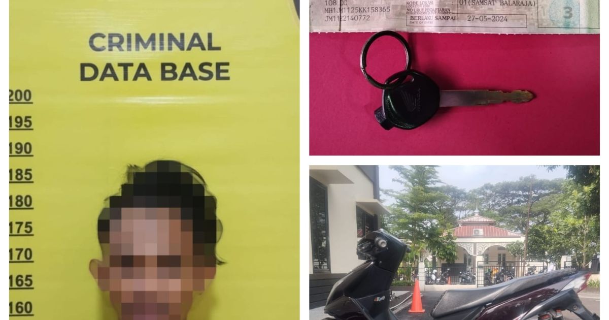 Buron Curanmor Asal Tangerang Diringkus di Jakarta Utara