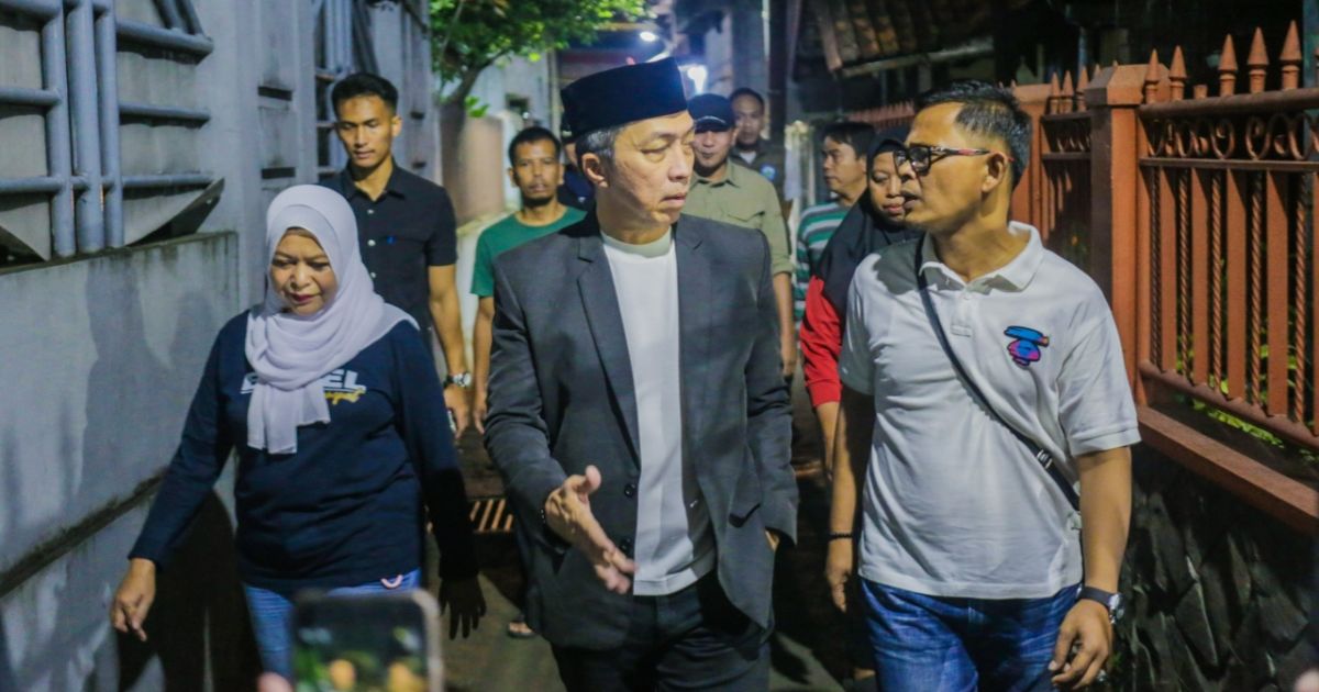 Dedie Rachim Tinjau Lokasi Longsor di Bondongan