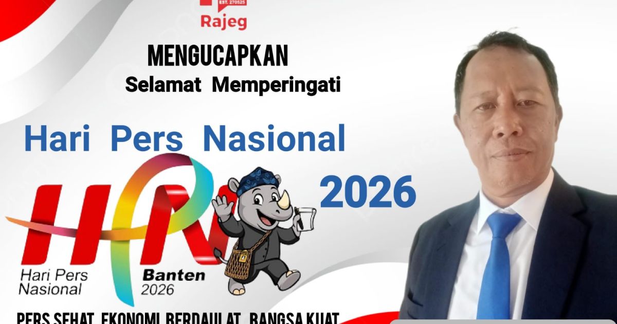Ketua Media Center Rajeg Sekaligus Anggota PWI Kota Tangerang Ucapkan Selamat Hari Pers Nasional ( HPN ) 2026