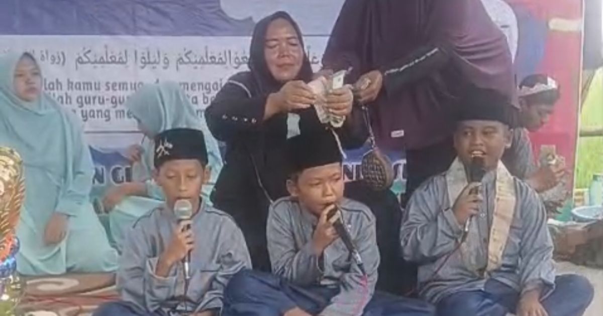 TPQ Alam Nasyroh Gelar Istifalan  menjelang Bulan Suci Ramadhan