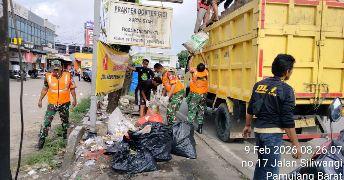 Aksi Cepat Satgas Sampah, Berhasil Angkut Satu Truk Sampah