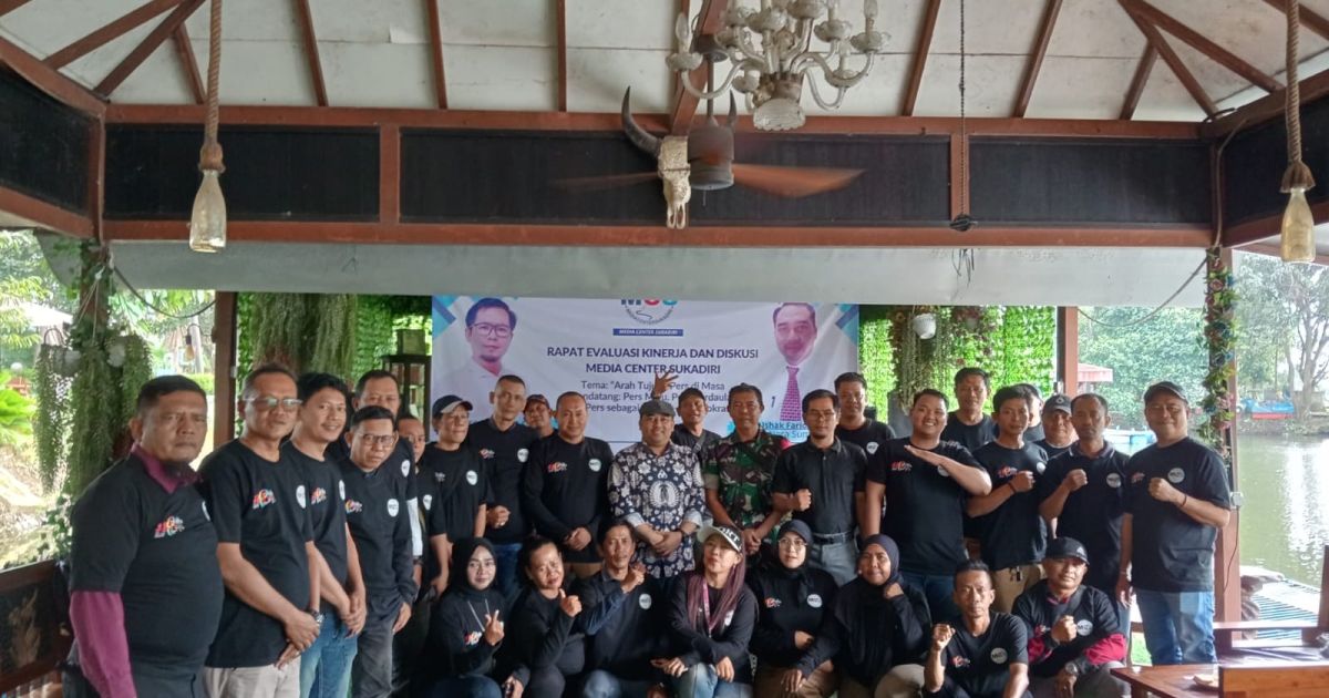 Media Center Sukadiri Gelar Rapat Evaluasi Kinerja dan Diskusi Arah Tujuan Pers di Masa Mendatang