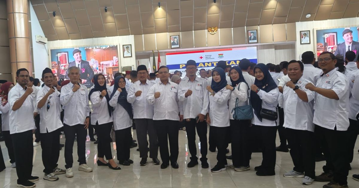 Bupati Tangerang Lantik Pengurus PMI se Kabupaten Tangerang priode 2026-2031