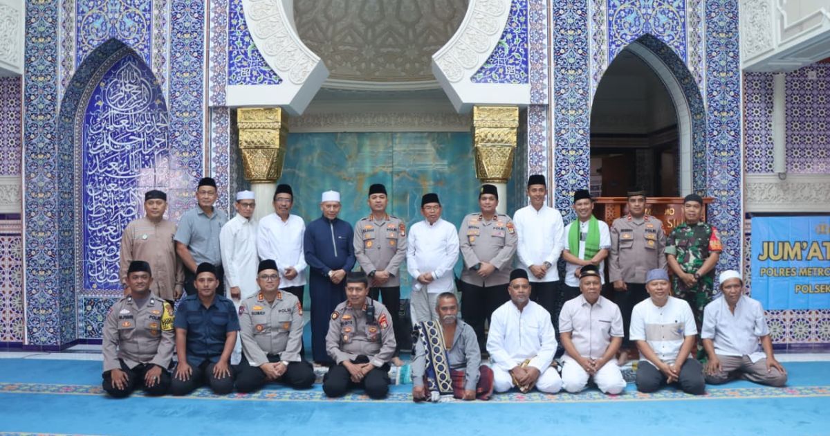 Sholat Jumat Keliling di Masjid Sari Asih, Kapolres Serap Aspirasi Warga*