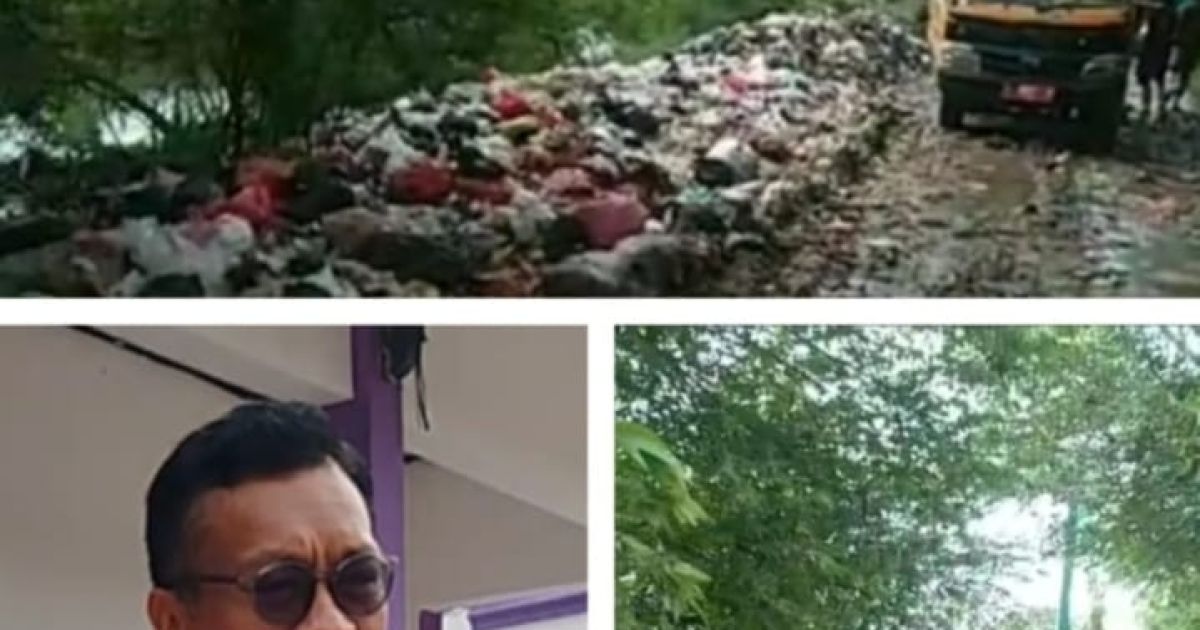 Camat Rajeg Oman Apriaman Kerahkan Tiga Pilar Bersihkan Sampah di Desa Mekarsari
